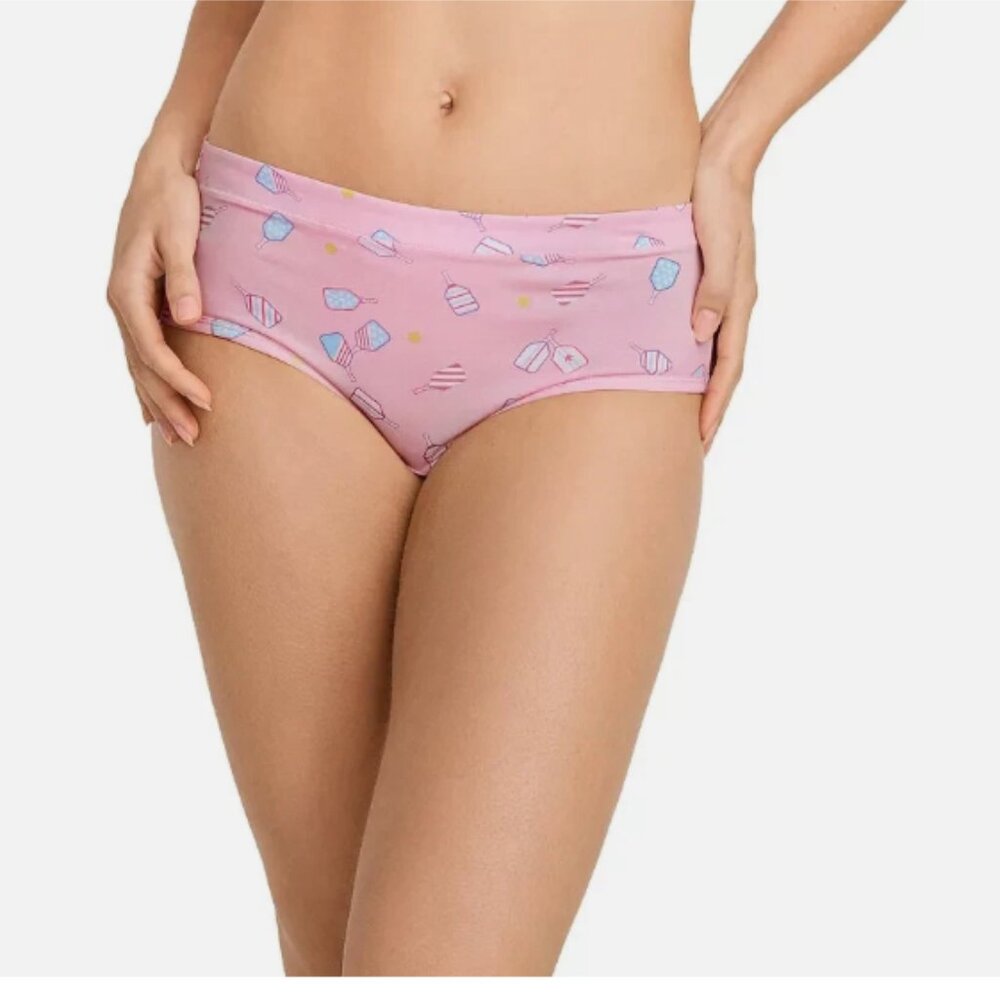 Women's Jockey® Cotton Stretch Hipster Panty 4883 - Pickleball/Size 8/NWT